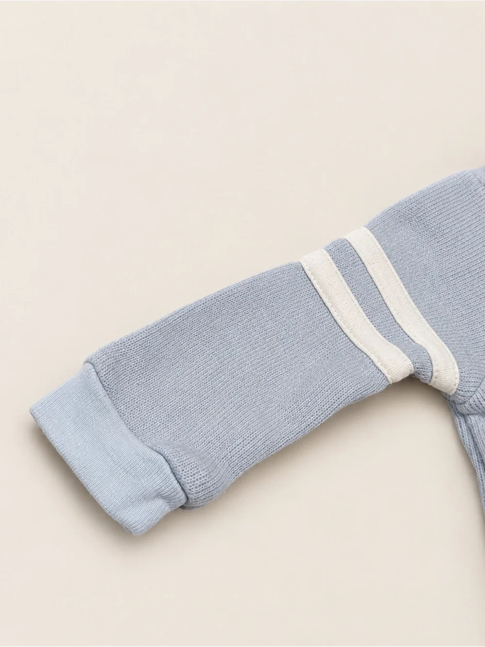 Ralph Lauren Baby Blue Knit Footed Coverall 9M